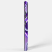 Coque Samsung Galaxy Rêves arc-en-ciel à fleurs violettes (Côté droit)