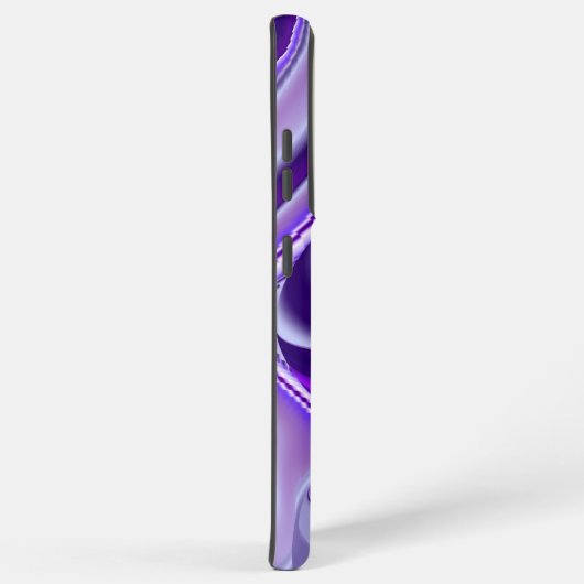 Coque Samsung Galaxy Rêves arc-en-ciel à fleurs violettes (Côté droit)