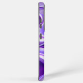 Coque Samsung Galaxy Rêves arc-en-ciel à fleurs violettes (Côté droit)