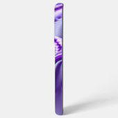 Coque Samsung Galaxy Rêves arc-en-ciel à fleurs violettes (Verso Horizontal)