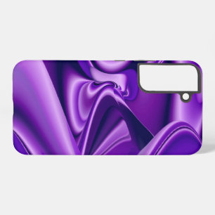 Coque Samsung Galaxy Rêves arc-en-ciel à fleurs violettes