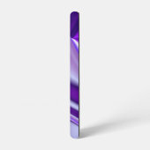 Coque Samsung Galaxy Rêves arc-en-ciel à fleurs violettes (Côté gauche)