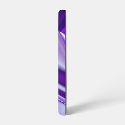 Coque Samsung Galaxy Rêves arc-en-ciel à fleurs violettes (Côté gauche)