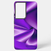 Coque Samsung Galaxy Rêves arc-en-ciel à fleurs violettes (Verso)
