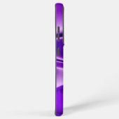 Coque Samsung Galaxy Rêves arc-en-ciel à fleurs violettes (Côté droit)