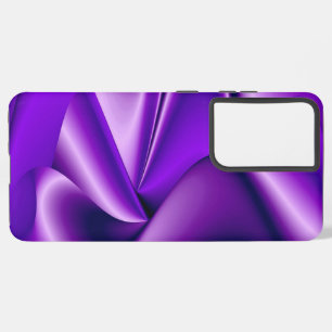 Coque Samsung Galaxy Rêves arc-en-ciel à fleurs violettes