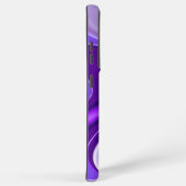 Coque Samsung Galaxy Rêves arc-en-ciel à fleurs violettes (Côté droit)