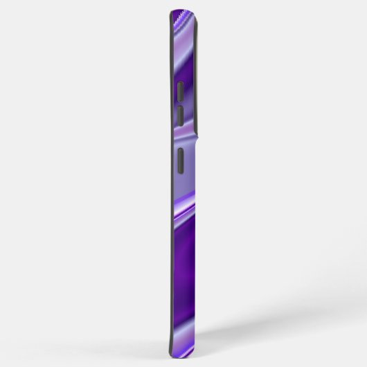 Coque Samsung Galaxy Rêves arc-en-ciel à fleurs violettes (Côté droit)