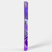 Coque Samsung Galaxy Rêves arc-en-ciel à fleurs violettes (Côté droit)