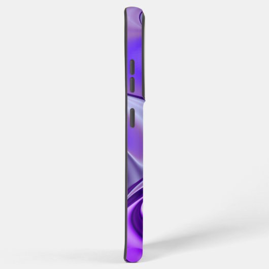 Coque Samsung Galaxy Rêves arc-en-ciel à fleurs violettes (Côté droit)