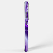 Coque Samsung Galaxy Rêves arc-en-ciel à fleurs violettes (Côté droit)