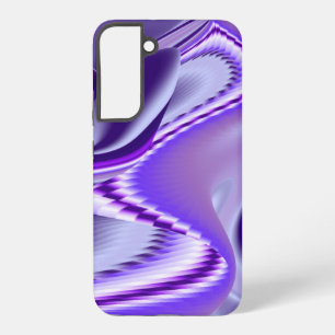 Coque Samsung Galaxy Rêves arc-en-ciel à fleurs violettes