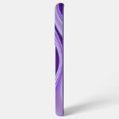 Coque Samsung Galaxy Rêves arc-en-ciel à fleurs violettes (Verso Horizontal)