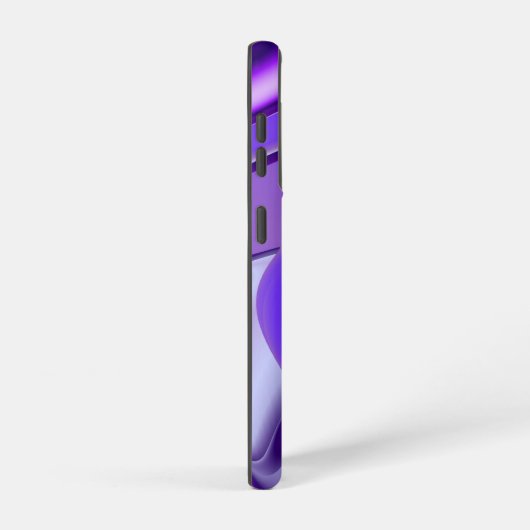 Coque Samsung Galaxy Rêves arc-en-ciel à fleurs violettes (Côté droit)