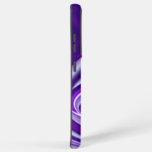 Coque Samsung Galaxy Rêves arc-en-ciel à fleurs violettes (Côté droit)