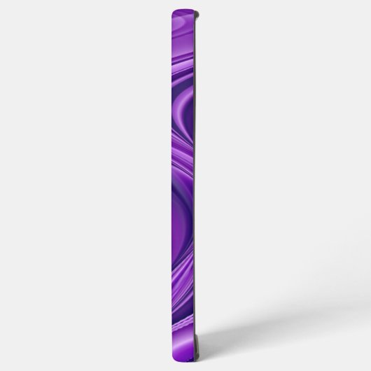 Coque Samsung Galaxy Rêves arc-en-ciel à fleurs violettes (Côté gauche)