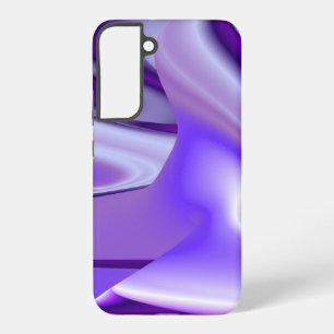 Coque Samsung Galaxy Rêves arc-en-ciel à fleurs violettes