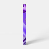 Coque Samsung Galaxy Rêves arc-en-ciel à fleurs violettes (Côté gauche)