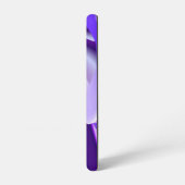 Coque Samsung Galaxy Rêves arc-en-ciel à fleurs violettes (Côté gauche)