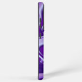 Coque Samsung Galaxy Rêves arc-en-ciel à fleurs violettes (Côté droit)