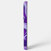 Coque Samsung Galaxy Rêves arc-en-ciel à fleurs violettes (Côté gauche)