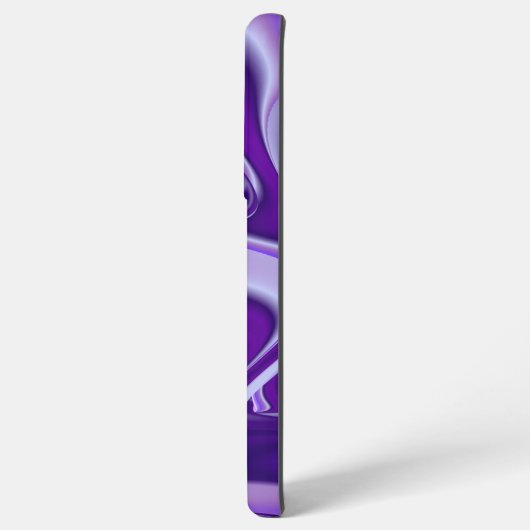 Coque Samsung Galaxy Rêves arc-en-ciel à fleurs violettes (Côté gauche)