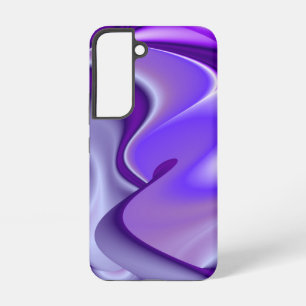 Coque Samsung Galaxy Rêves d'arc-en-ciel de fleurs violettes