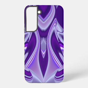 Coque Samsung Galaxy Rêves d'arc-en-ciel de fleurs violettes