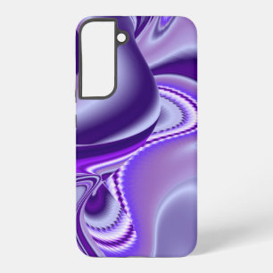 Coque Samsung Galaxy Rêves d'arc-en-ciel de fleurs violettes