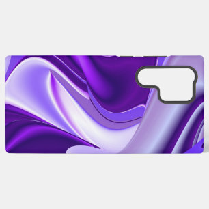 Coque Samsung Galaxy Rêves d'arc-en-ciel de fleurs violettes