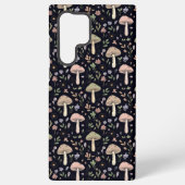 Coque Samsung Galaxy Rich Dark Fungi Seamless Pattern Goblincore (Verso)