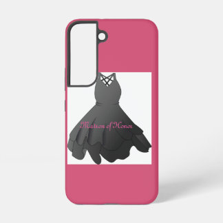 Coque Samsung Galaxy Robe de mariée élégante script Matrone d'honneur