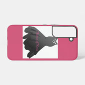 Coque Samsung Galaxy Robe de mariée élégante script Matrone d'honneur (Verso Horizontal)