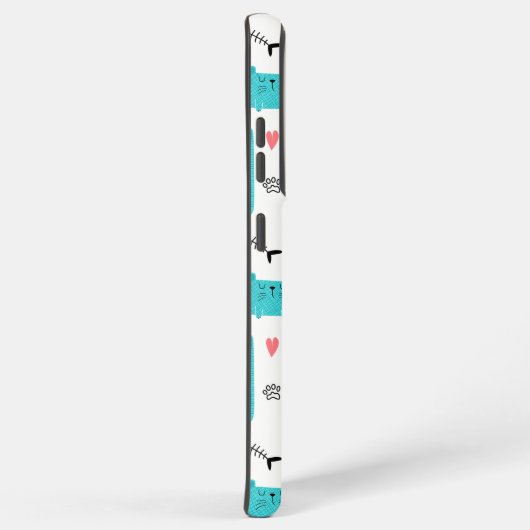 Coque Samsung Galaxy Robin Oeuf Bleu Cute Chat Motif (Côté droit)