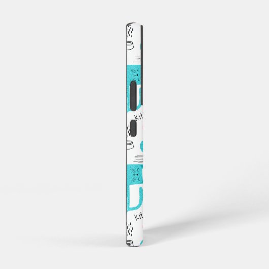 Coque Samsung Galaxy Robin Oeuf Bleu Cute Chat Motif (Côté droit)