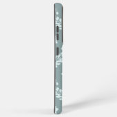 Coque Samsung Galaxy Rococo Damask Art I Duck Egg Blue+Teal (Côté droit)