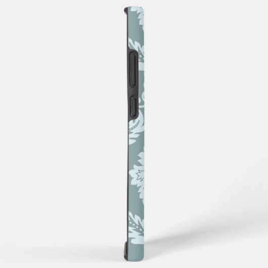 Coque Samsung Galaxy Rococo Damask Art I Duck Egg Blue+Teal (Côté droit)