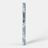 Coque Samsung Galaxy Rococo Damask Art I Duck Egg Blue+Teal (Côté droit)