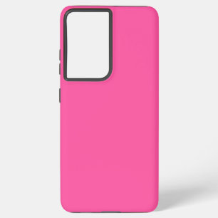 Coque Samsung Galaxy Rose brillant (couleur solide)
