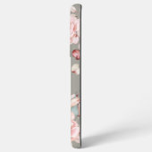 Coque Samsung Galaxy Rose d'aquarelle Wreath personnalisée | Vert sage (Verso Horizontal)