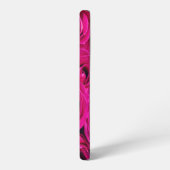 Coque Samsung Galaxy Rose de fleurs roses motif (Côté gauche)