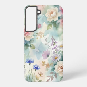 Coque Samsung Galaxy Rose Florale Rose Pastel