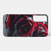 Coque Samsung Galaxy Rose gothique (Verso Horizontal)