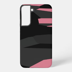Coque Samsung Galaxy Rose Noir et Gris