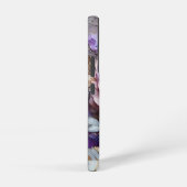 Coque Samsung Galaxy Roses géants du violet et de l'or (Côté droit)