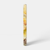 Coque Samsung Galaxy Roses géants jaunes et verts (Côté gauche)