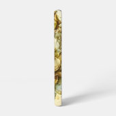 Coque Samsung Galaxy Roses géants jaunes et verts (Côté gauche)