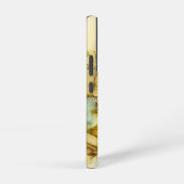 Coque Samsung Galaxy Roses géants jaunes et verts (Côté droit)