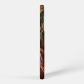 Coque Samsung Galaxy Rupture du Cercle Vortex de Feu Art Abstrait (Côté droit)