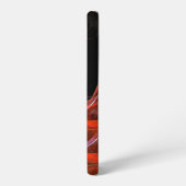 Coque Samsung Galaxy Rupture du Cercle Vortex de Feu Art Abstrait (Côté gauche)